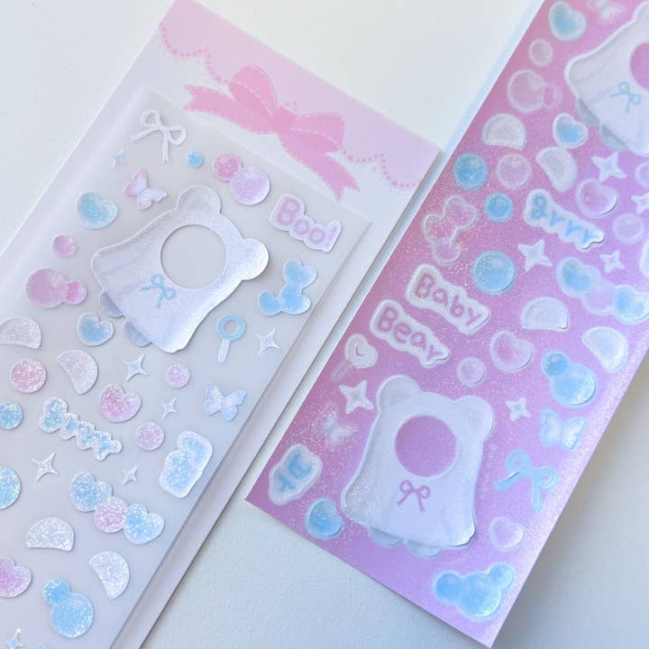 Ghost Bear Deco klistermærke for engroshandel hos Mins Studios