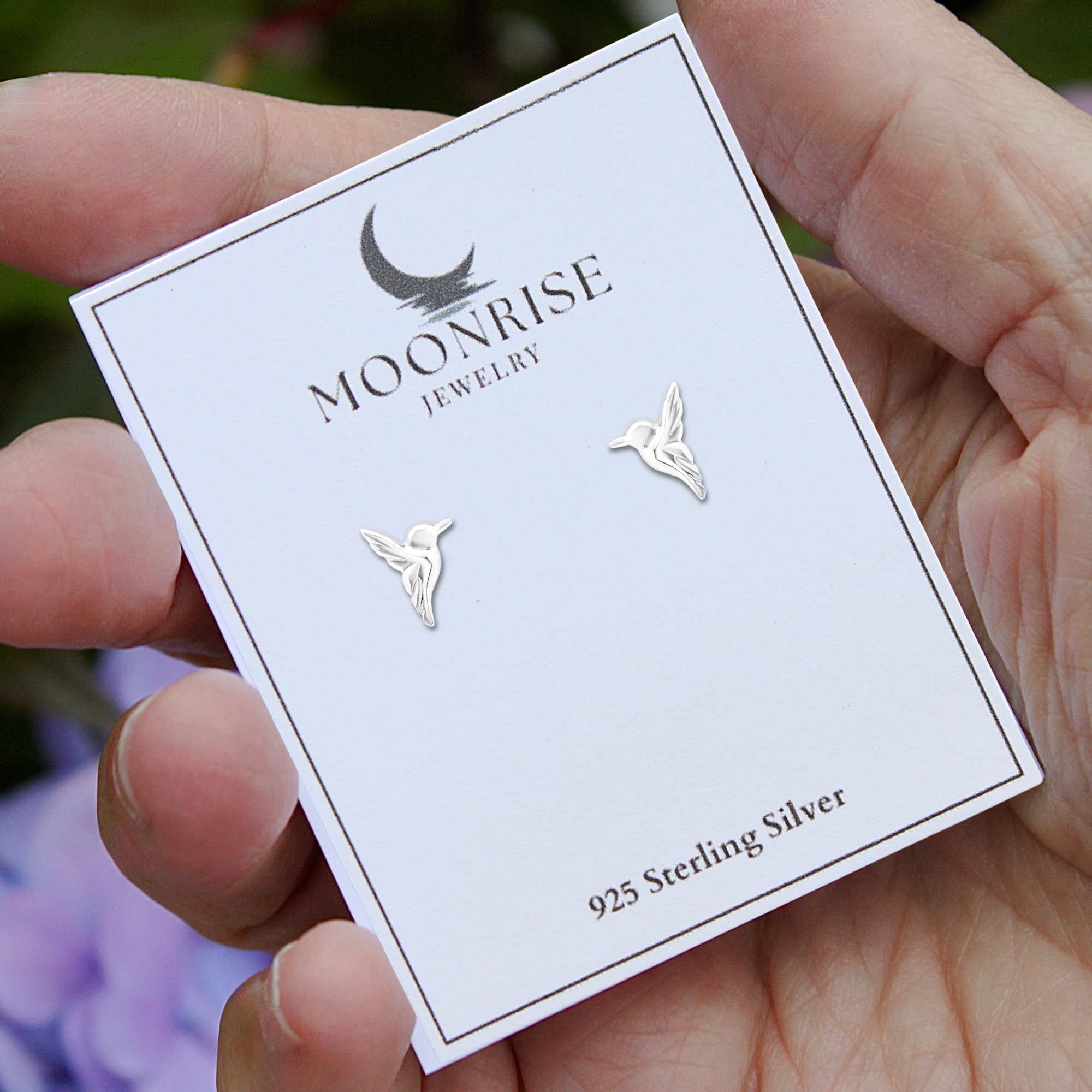 Moonrise Jewelry - Wholesale Stud/Post Earrings - E-141 Hummingbird Earrings3