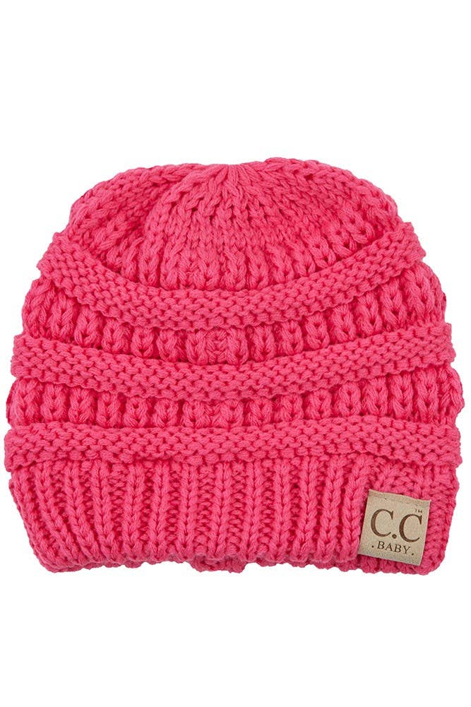 Hana - Wholesale Newborn/Knit Hat - Baby - C.C Baby Solid Color Knit Beanie7