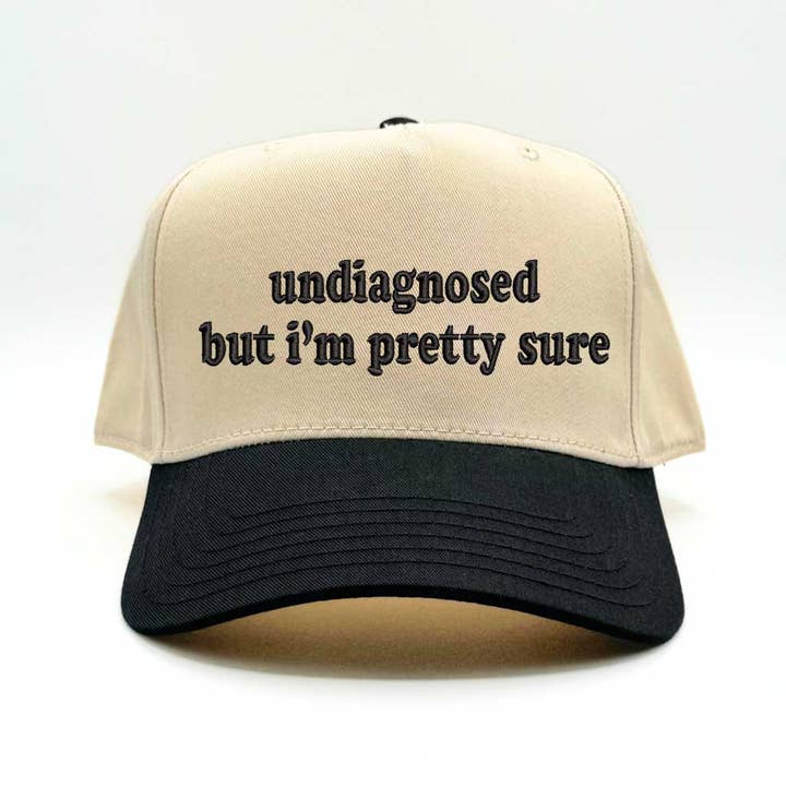 DSY Lifestyle - Wholesale Baseball Cap - Women's - Undiagnosed But Im Pretty Sure 5 Panel Baseball Hat