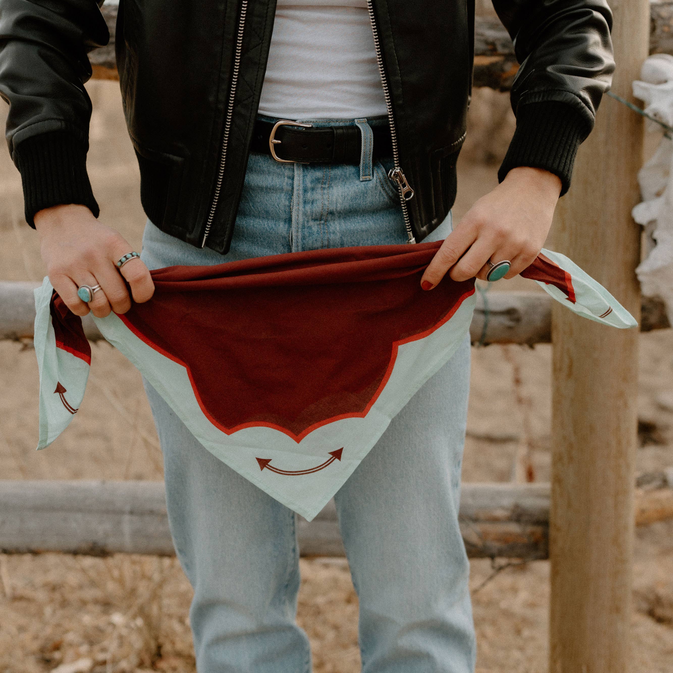 Hankeys - Vente Bandana – unisexe - Bandana occidental sobre5