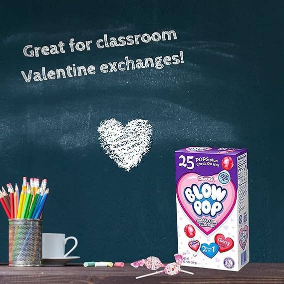 I Got Your Candy – wholesale Klubba – Blow Pops Alla hjärtans dag-presentutbyteset - 6 st4