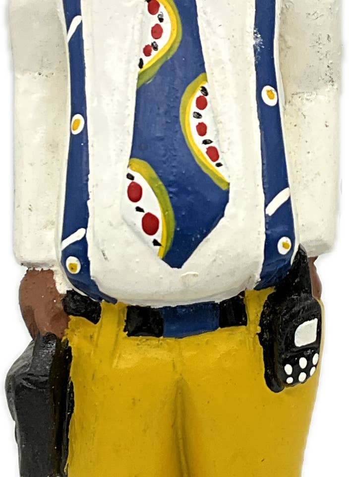 Baule Colon Statue - Ivory Coast CC117 for wholesale by Jofa African Imports