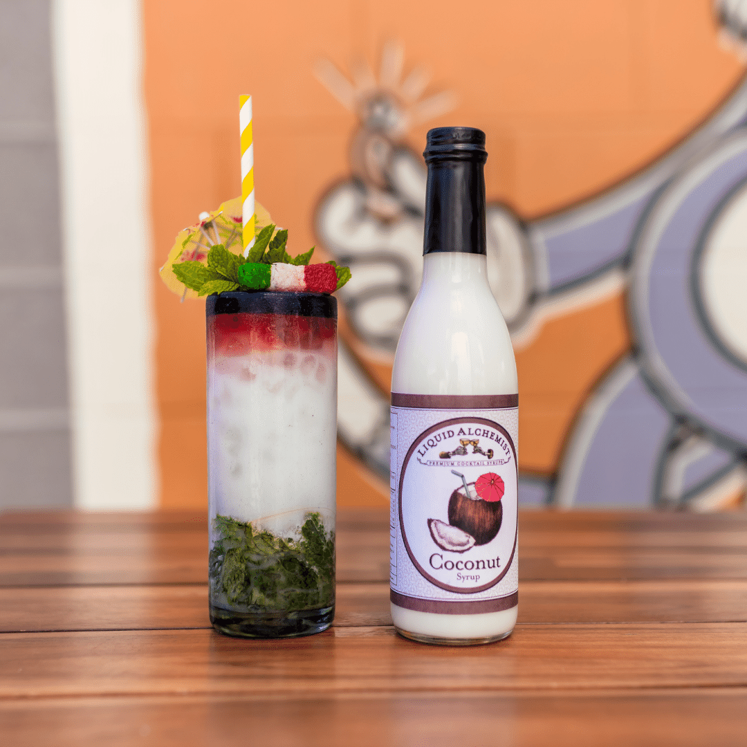 Liquid Alchemist Syrups - Wholesale Cocktail Mix/Syrup - Coconut Cocktail Syrup10