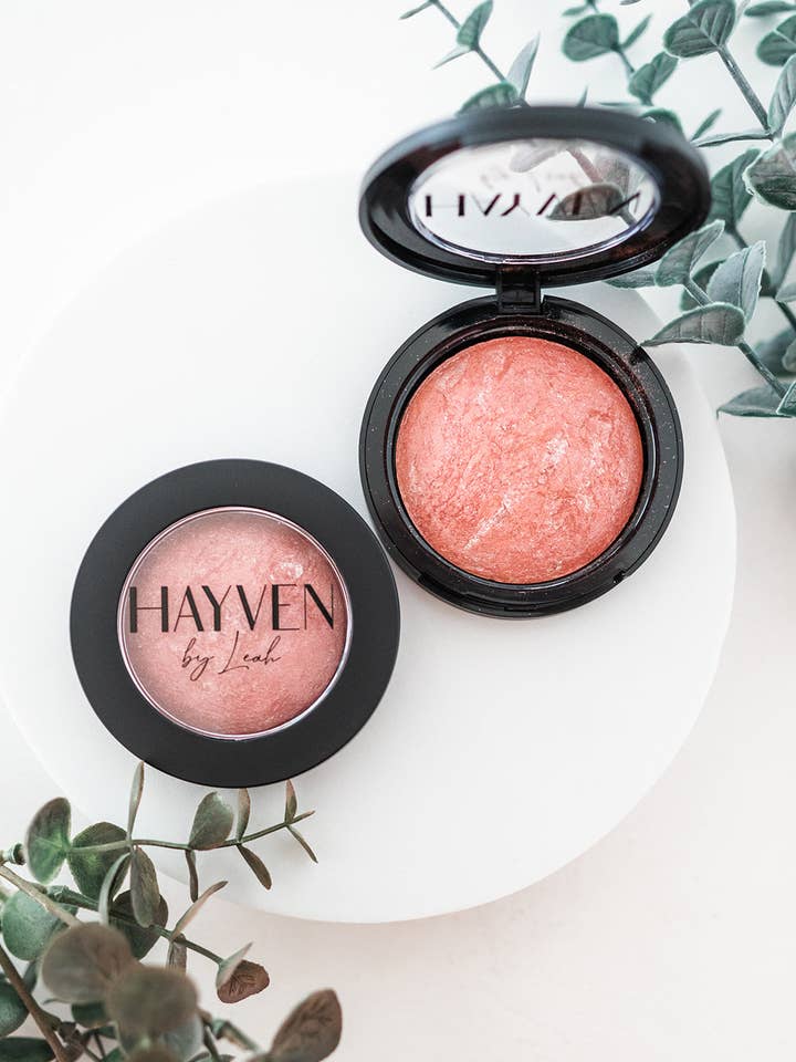 Baked Mineral Blush for wholesale by Hayven by Leah