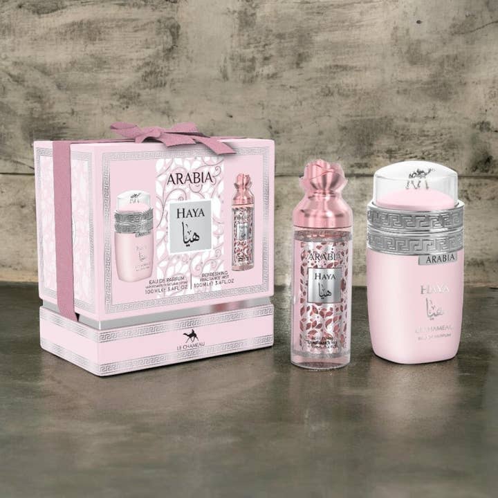 FRAGRANCE WHOLESALE LTD - Wholesale Perfume Gift Set - Le Chameau 2in1 Gift Set Arabia Haya Hard Box Eau De Parfum Gift Set4