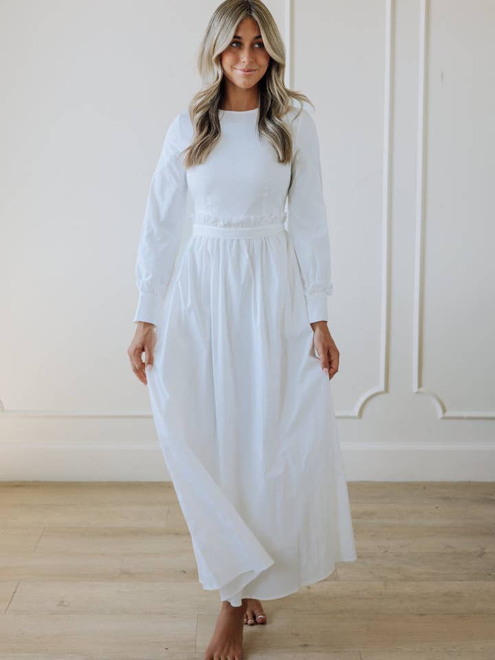 Fehrnvi Apparel - Wholesale Dress - Women's - Lola LDS Temple Gown1