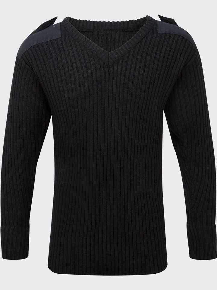 Fort V-Neck Military and Law Enforcement Uniform Sweater for wholesale by Fort Workwear