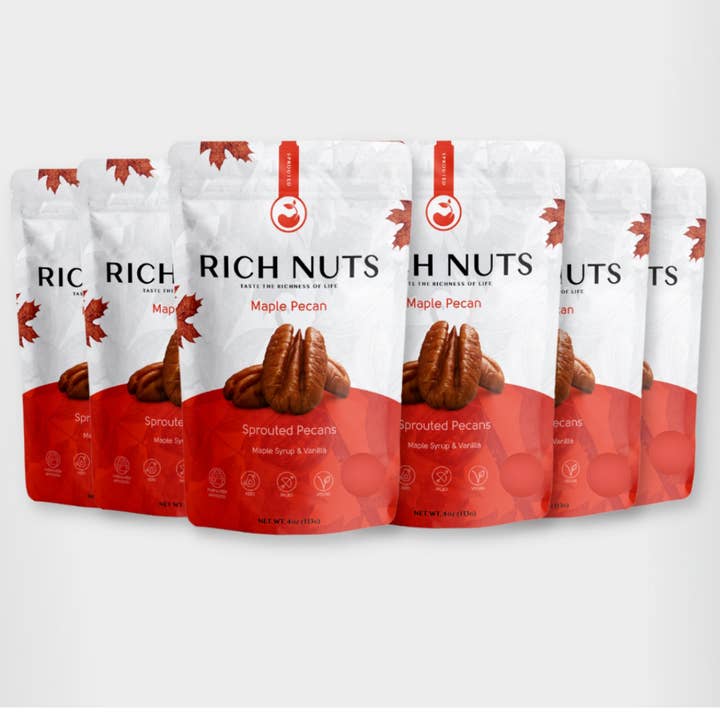 Ahorn-Pekannuss – Limitierte Charge (Nicht Bio-zertifiziert) für den Großhandel von Rich Nuts