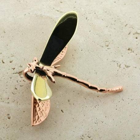 Makers & Providers - Wholesale Brooch - Copper & Brass Dragonfly Brooch / Pendant0
