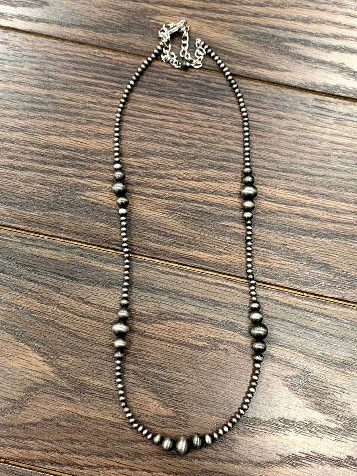 734041, Håndlavet 22" Navajo Perlehalskæde for engroshandel hos ISAC Trading Inc