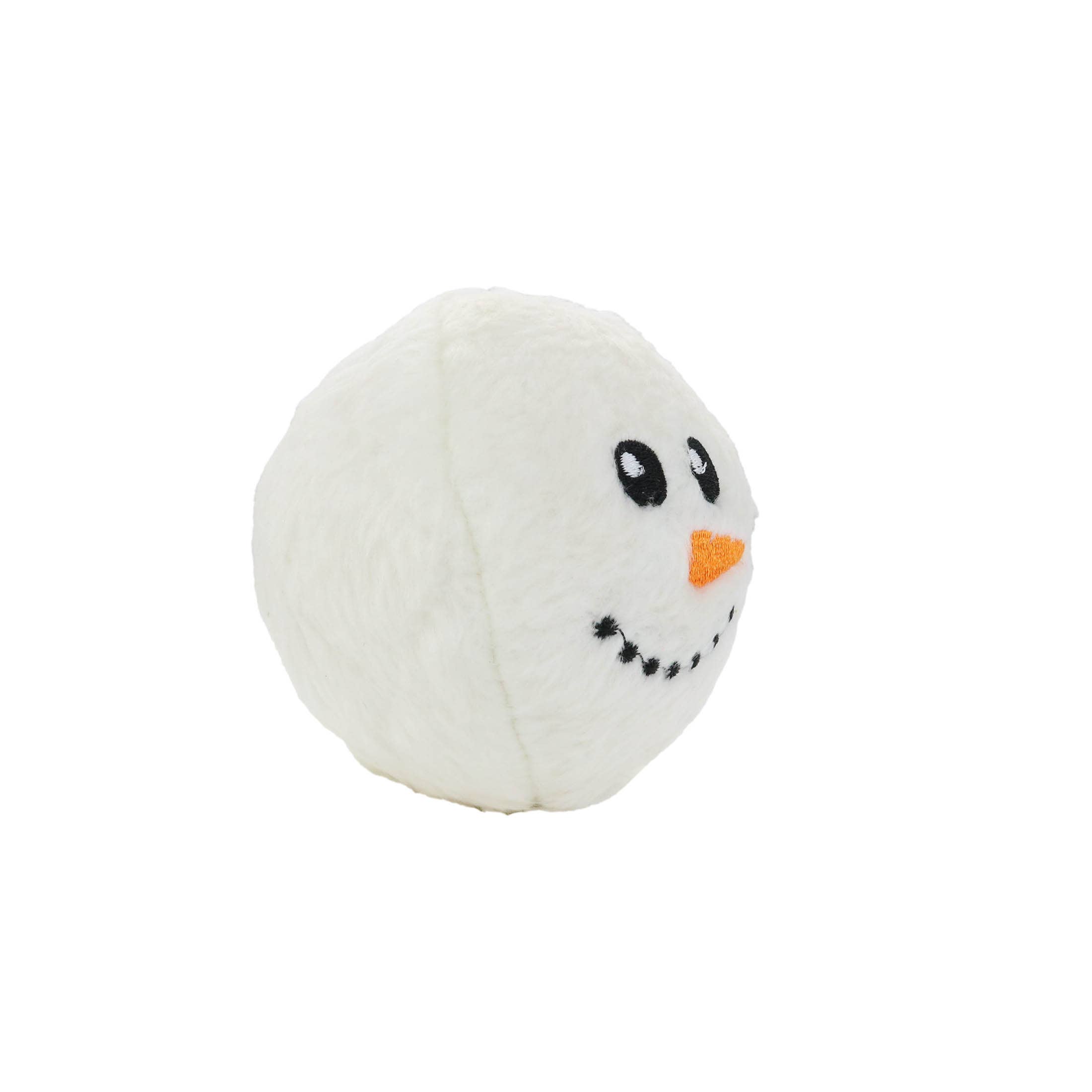 Tuffy Dog Toys - VIP Products - Wholesale Pet Squeaky Toy - Dog - Mighty Ball-Small Snowball Squeaky Dog Toy, No Stuffing1