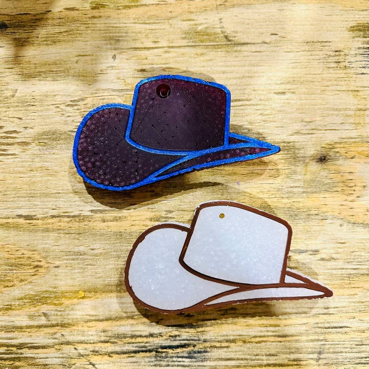 Men’s Cowboy Hat Car Freshie for wholesale by Southern Creek Wholesale