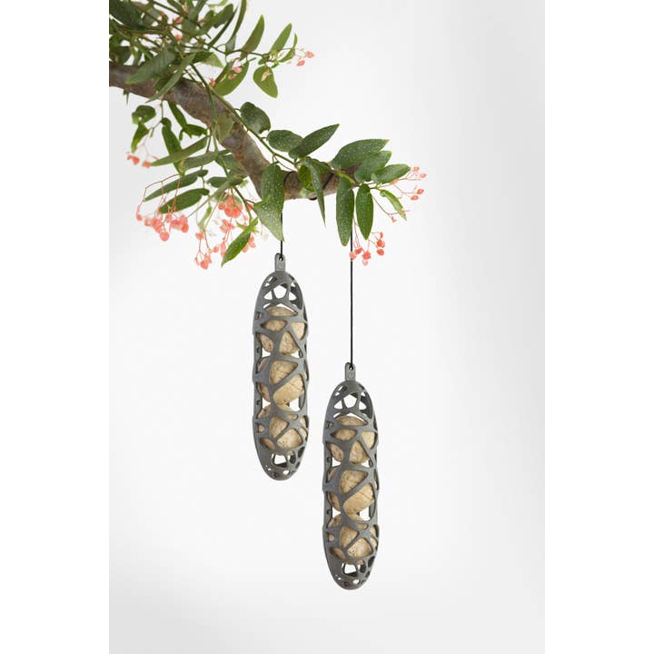 SingingFriend - Wholesale Bird Feeder - Hello Sam TWIN 100% recycled plastic bird feeder