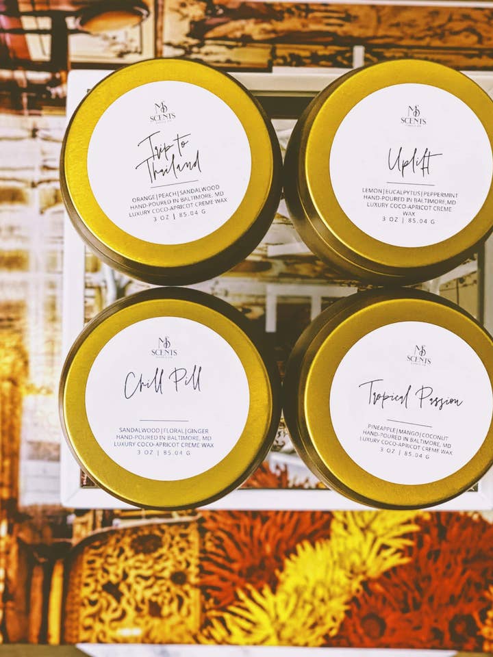 4 MS for wholesale by MS Scents Candle Co.