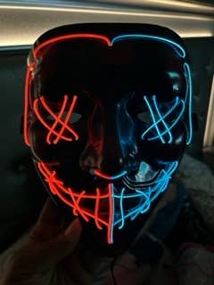 SugarQuoteMeNot LLC - Wholesale Costume - Unisex - Light up Purge Mask3