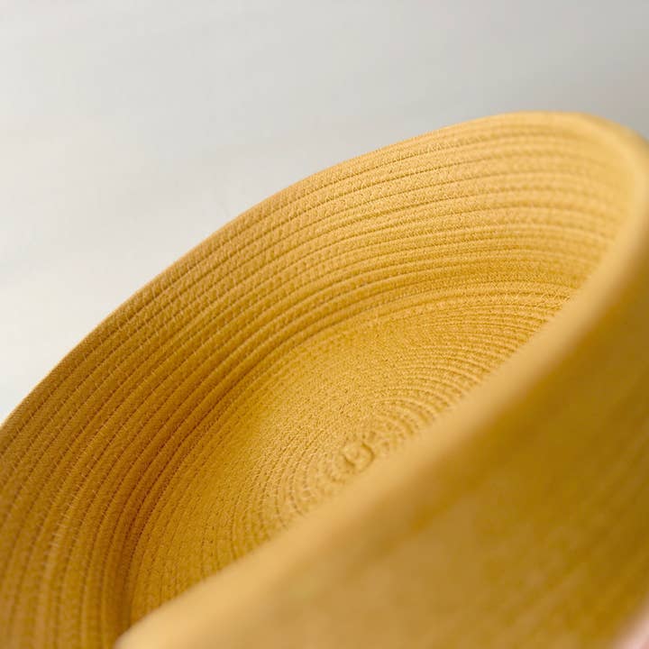 Monli Handcrafted Pet Toys - Wholesale Basket - Recycled Cotton Rope Storage Basket: White, Yellow, Green11