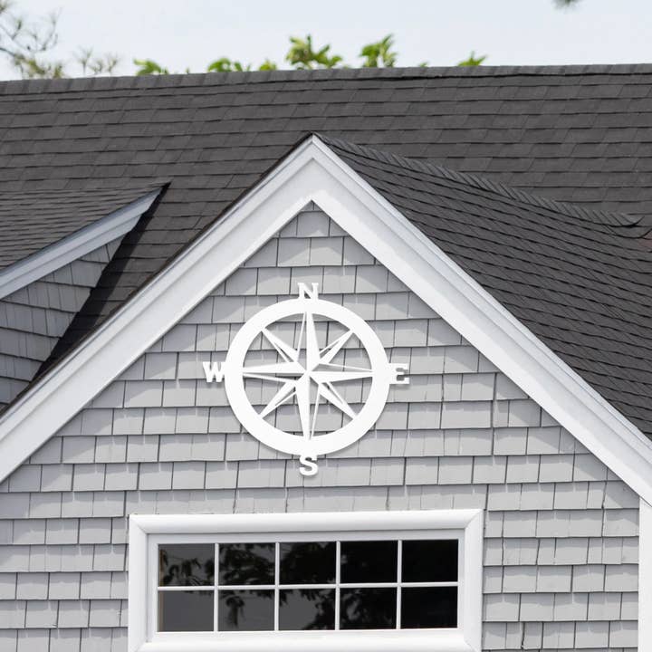 Kompass Utomhusskylt – Hållbar PVC, Väderbeständig, Tillverkad för wholesale av JennyGems