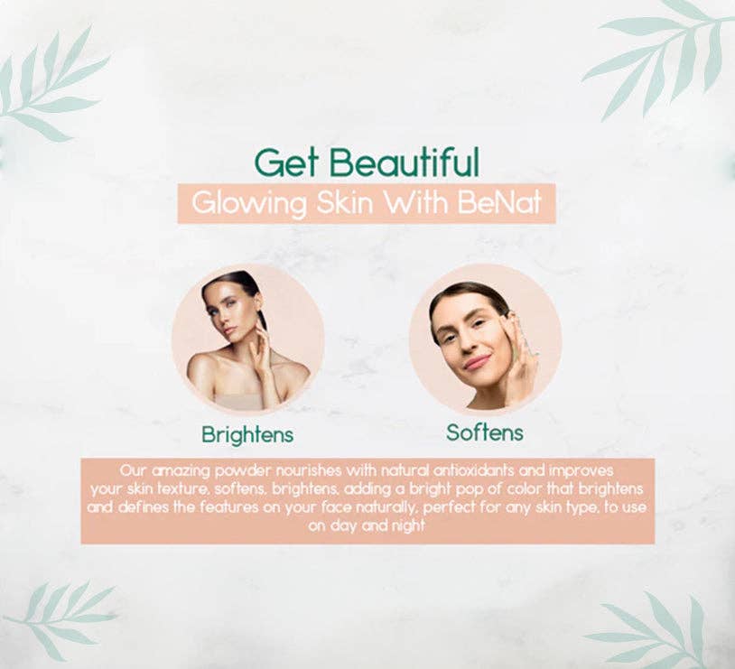 VIAI Beauty - Wholesale Blush - BENAT Blush Loose Powder2