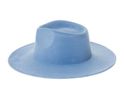 DNMC - Wholesale Fedora - Women's - Vegan Suede Rancher Hats - NEW COLORS!6