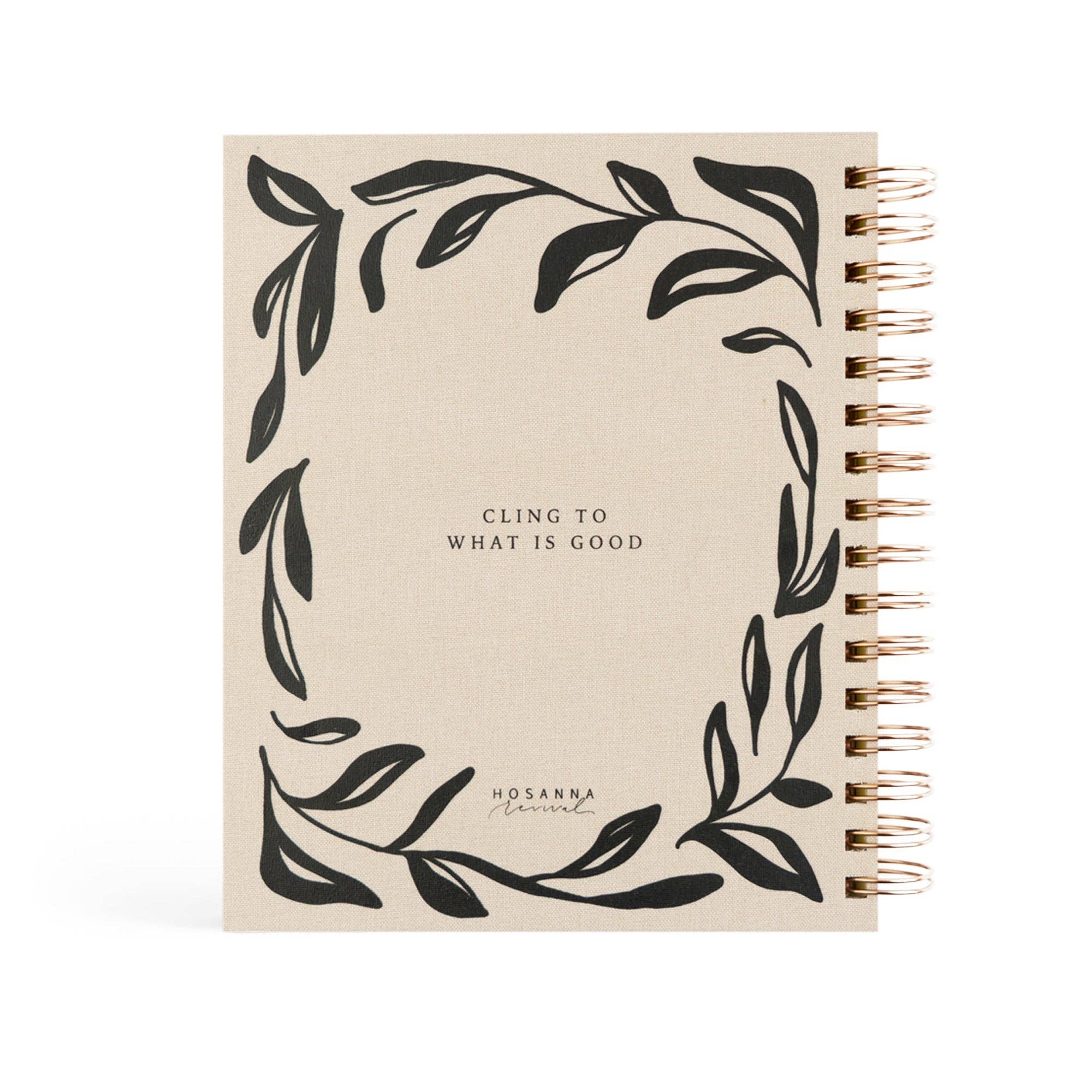 Hosanna Revival – Agenda por atacado – Planeador de 12 Meses Sem Data: Design Magnolia Springs, Espiral1