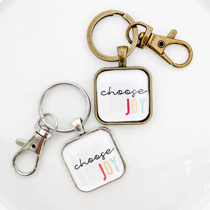 Hello Holly Shop - Wholesale Keychain - Women's - Choose Joy Keychain0