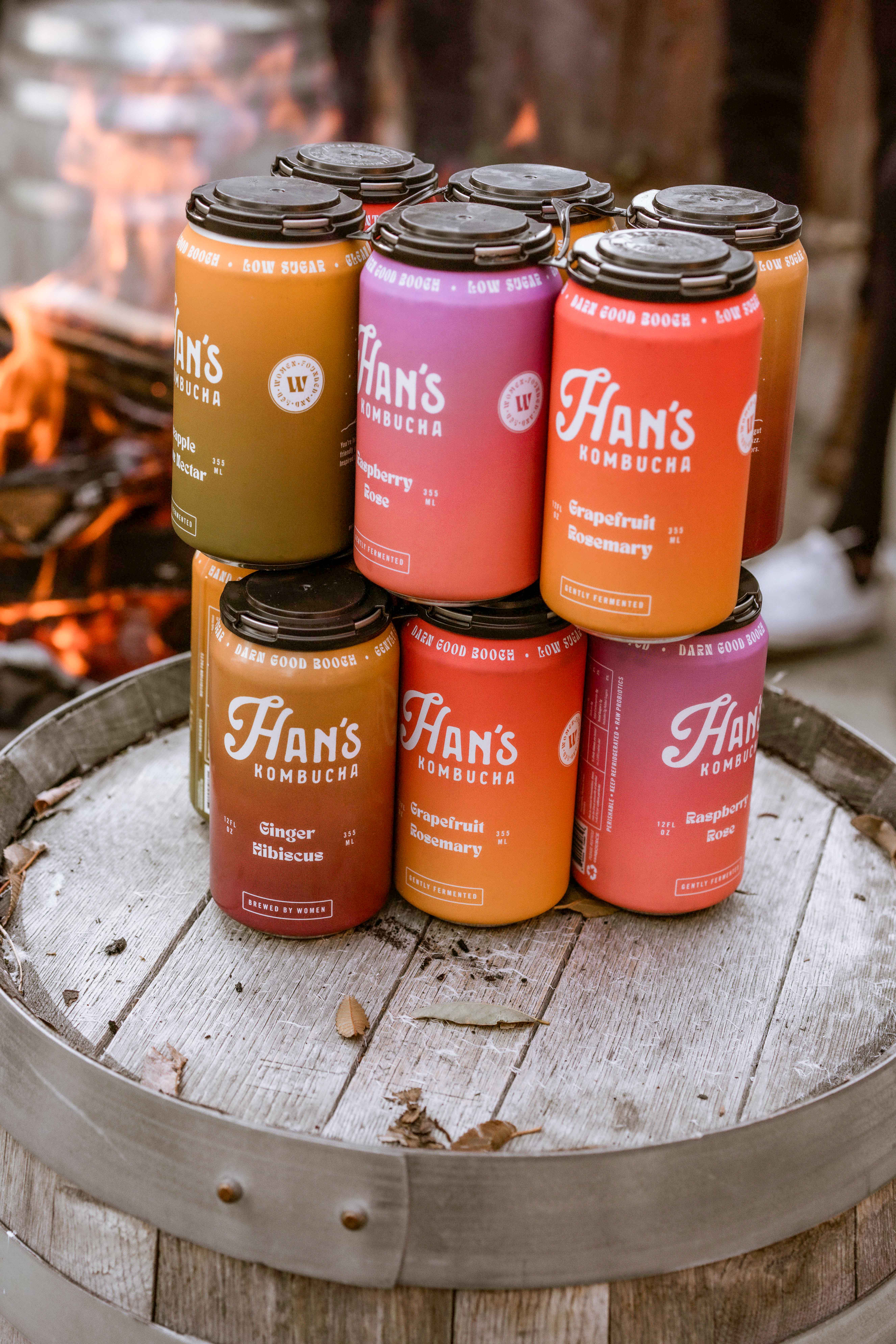 Han's Kombucha by HK Brewing Collective - Wholesale Kombucha - Raspberry Rose Kombucha6