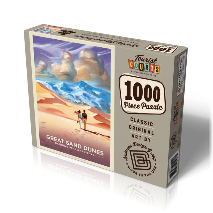 Great Sand Dunes NP - Sands of Time Puzzle for wholesale by Tourist Courts