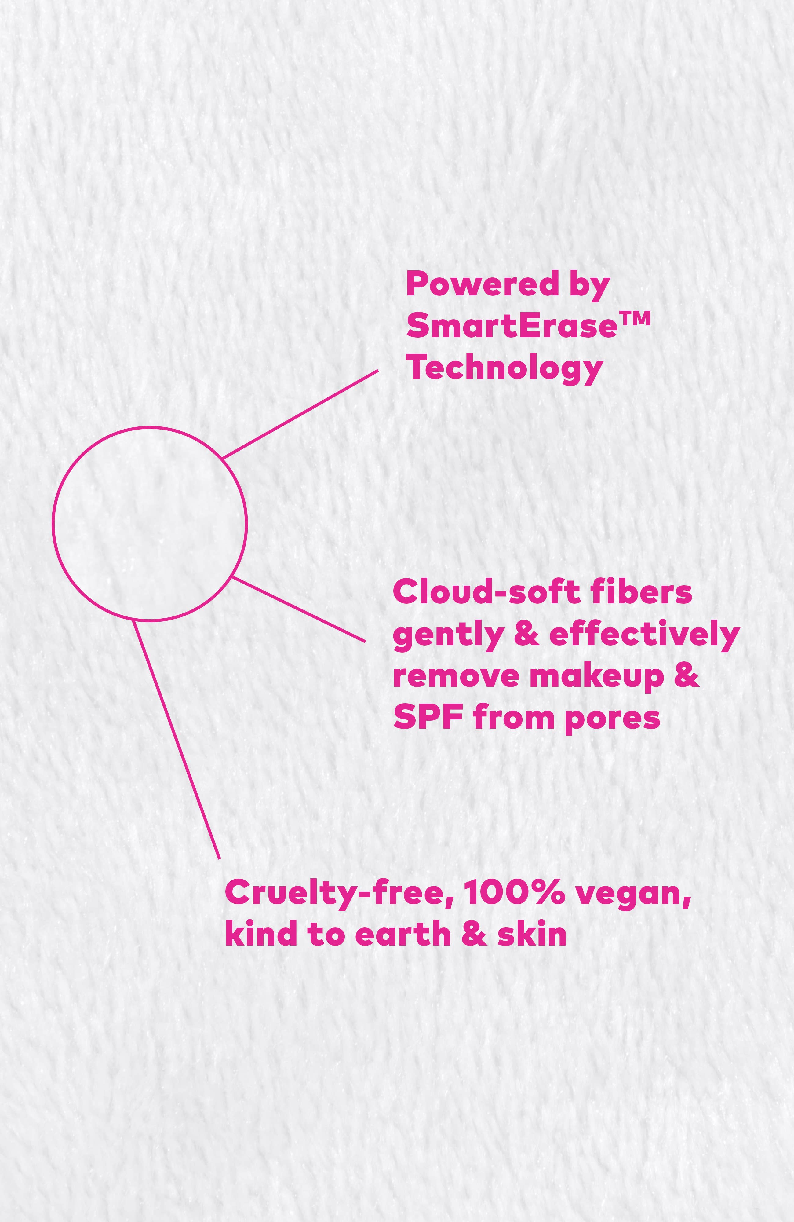 The Original MakeUp Eraser - Wholesale Makeup Remover - Cherry Crush 7-Day Set & Makeup Bag Gift Set7