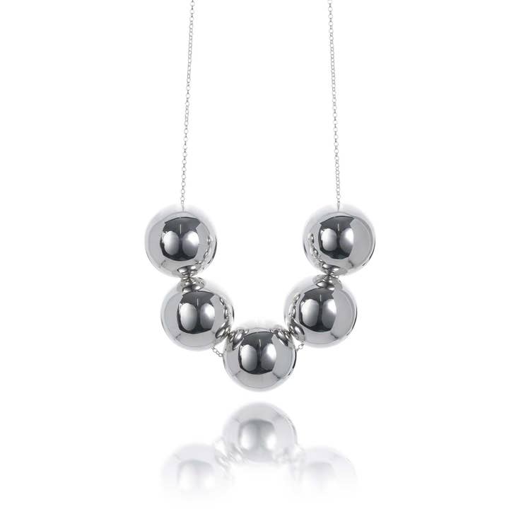 5 Ball Necklace for wholesale by Sophie Anna