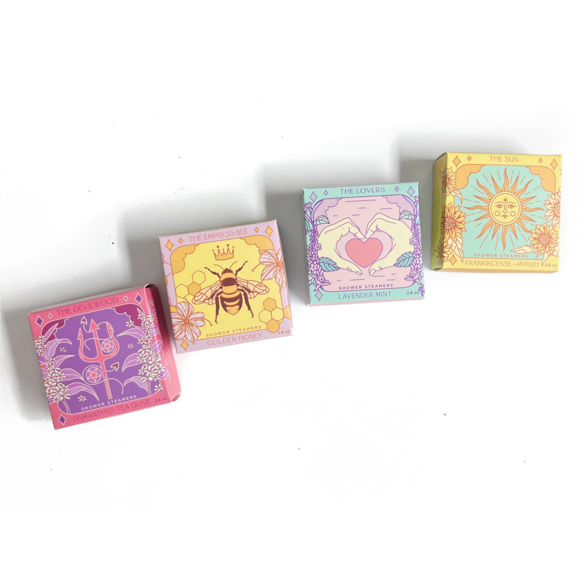 Sow the Magic - Wholesale Shower Steamer/Bomb - The Sunflower Shower Steamer Set in Frankincense8