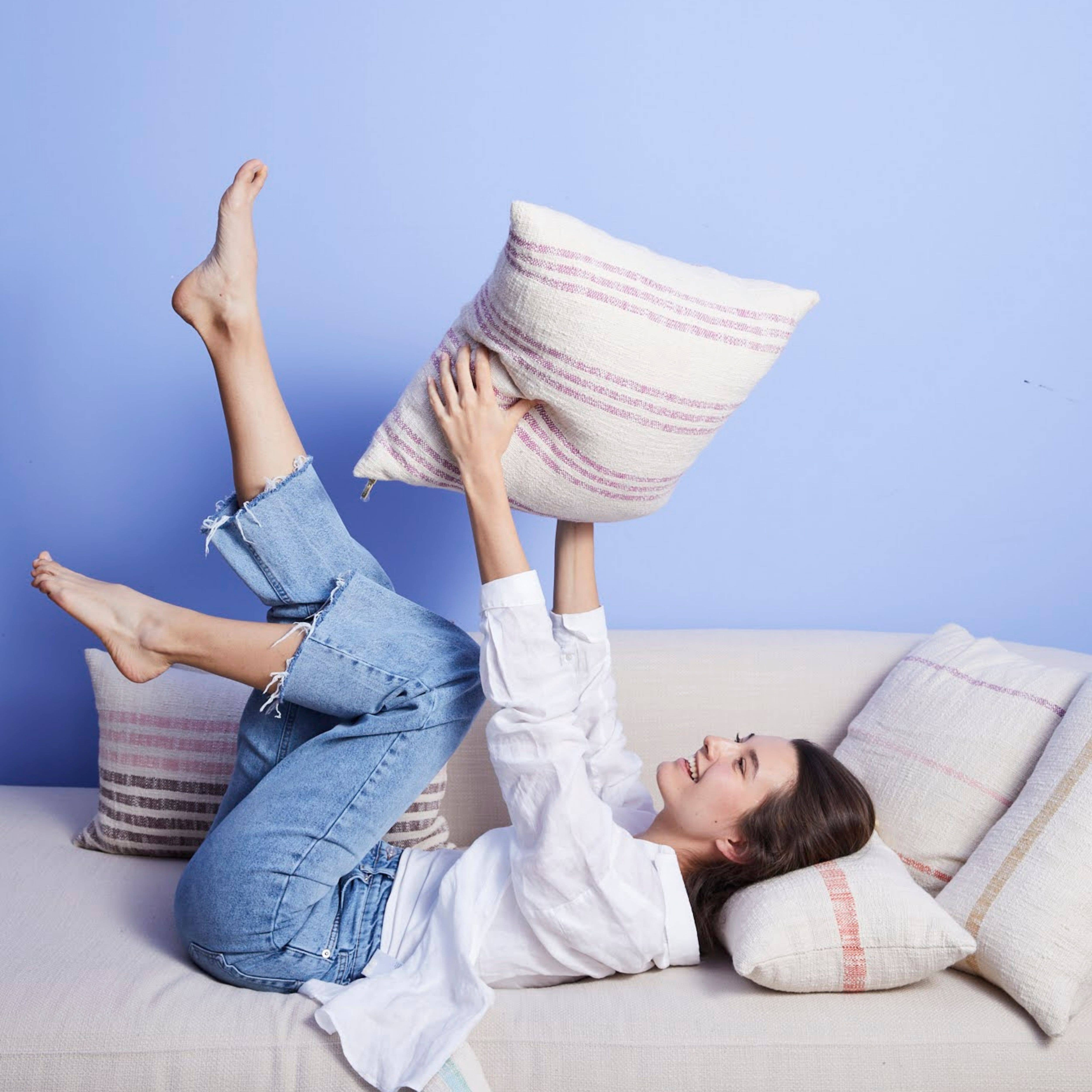 PILLOWPIA - Wholesale Throw/Decorative Pillow - trilli pillow cover in orchid4