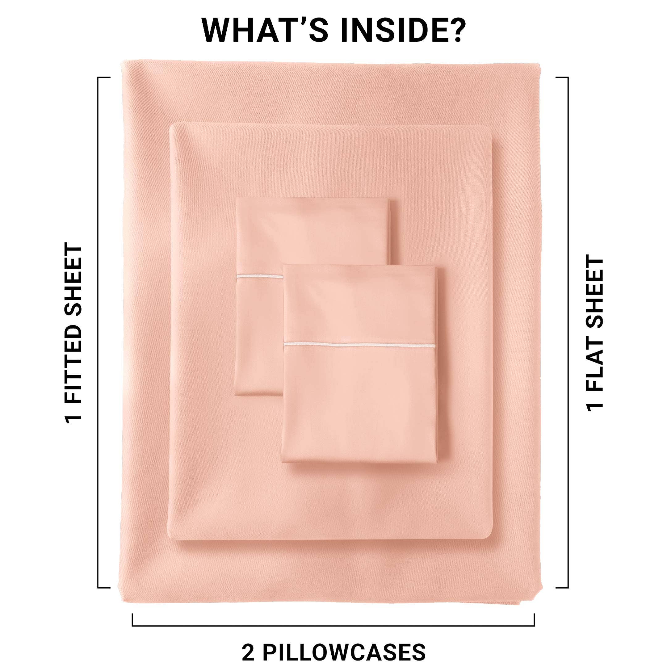 Cottonpassion_US – Conjunto de lençóis por atacado – Jogo de lençol em algodão cetim 400 fios com bordado - 4 peças15