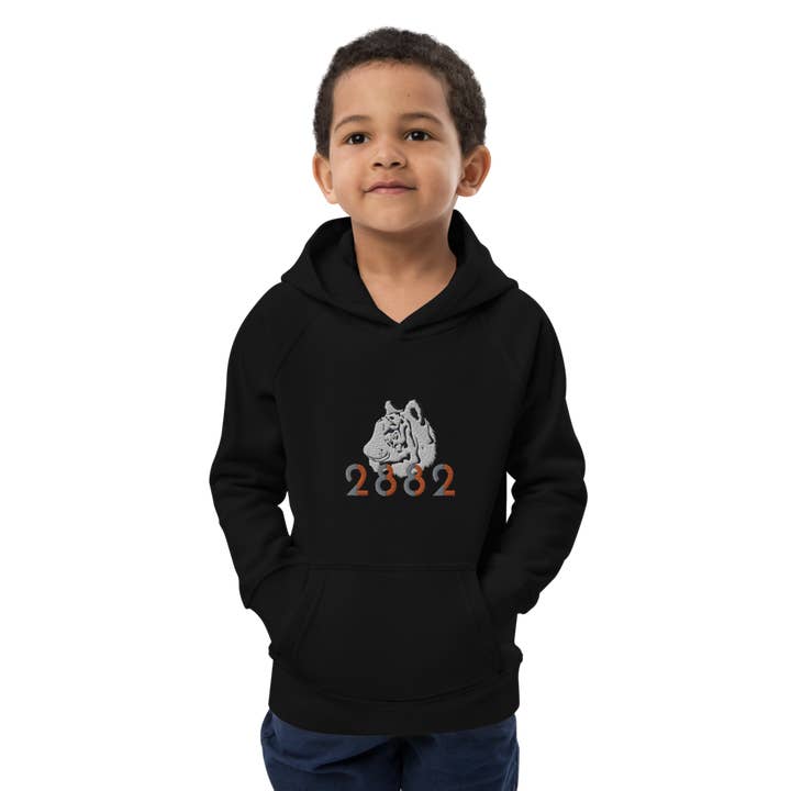 Sweat à capuche 2882Sport Tropics Of OZ Embroidered Tiger pour enfants pour la vente par 2882Brand™