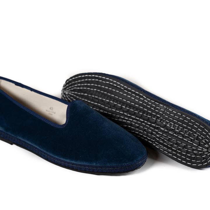Gondolina Shoes - Wholesale Flats - Women's - Bucintoro ocean blue loafers3