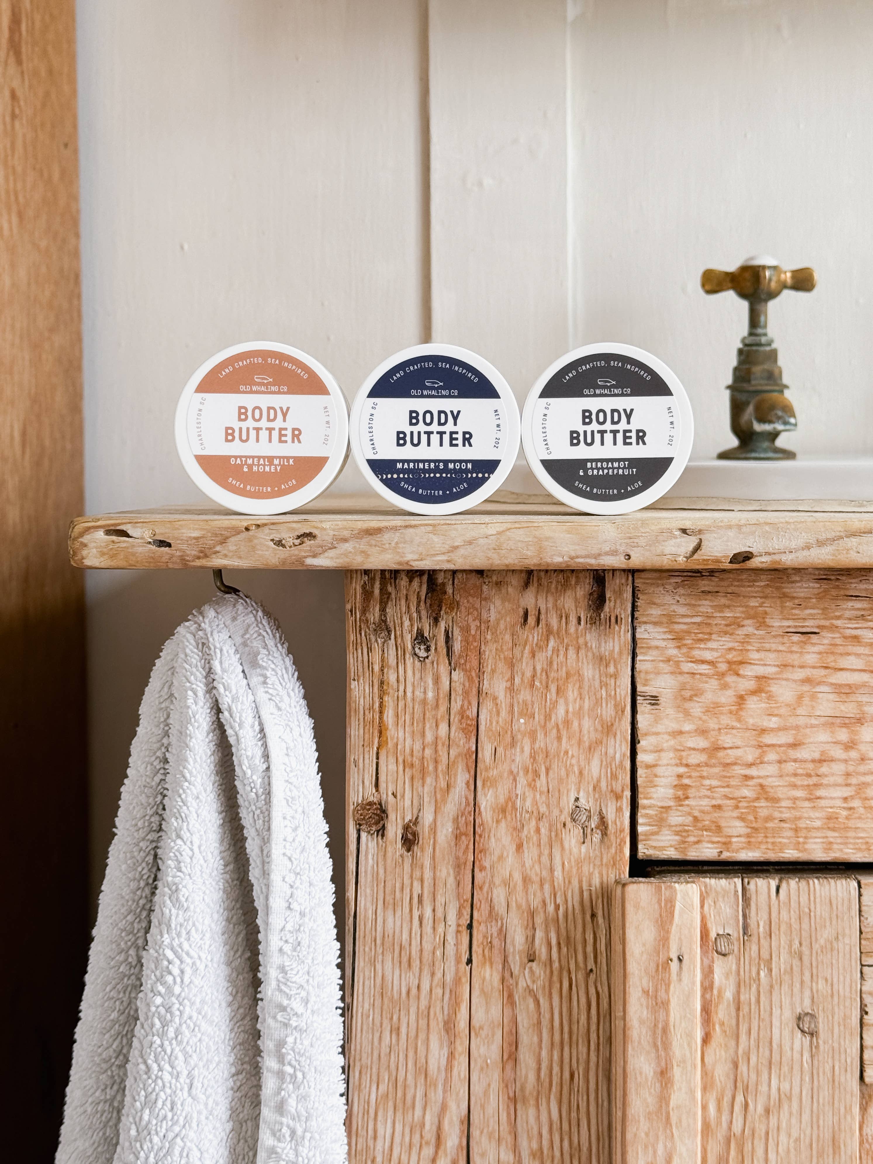 Old Whaling Company - Wholesale Body Balm/Butter - Travel Size Mariner's Moon® Body Butter (2oz)2