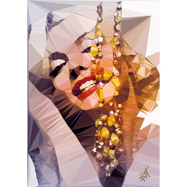 Marilyn (I) by Baiba Auria - signed Giclée print for wholesale by Egoiste Gallery