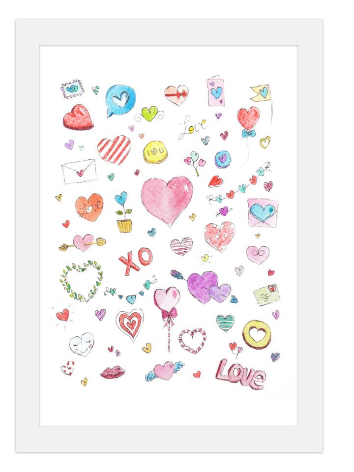 Love Print for wholesale by Duck Blue®