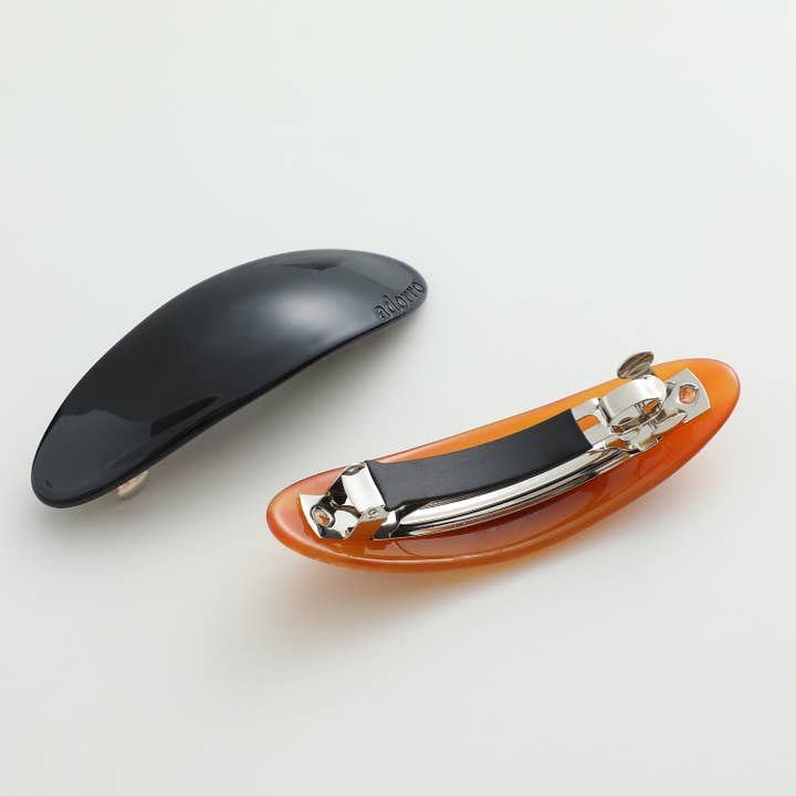 Assorted Charlotte | Classic Curved Thick French Barrette for wholesale on Faire3