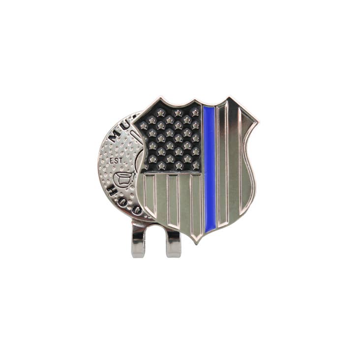 Police Badge Ball Marker for wholesale by MULLIGAN HOOLIGAN®