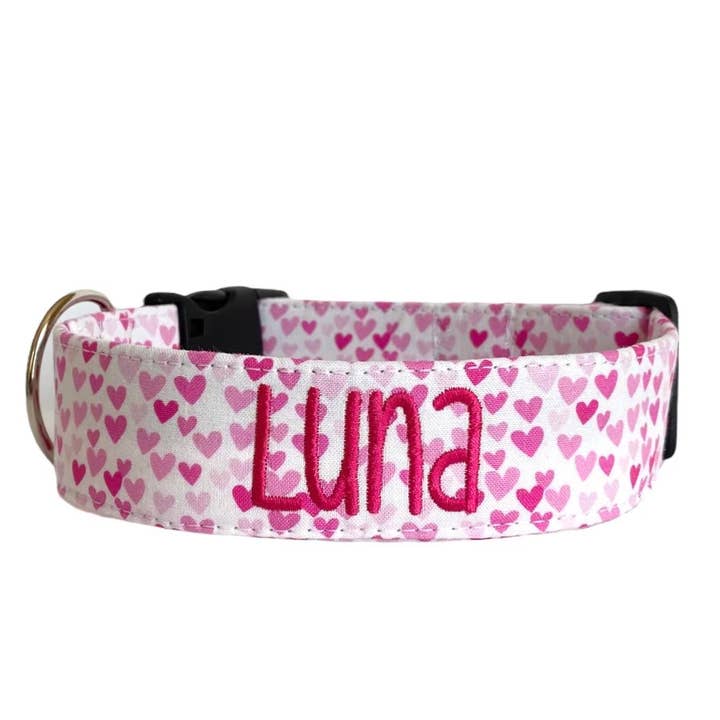 Valentinstag Hundehalsband von Duke & Fox® für den Großhandel von Duke & Fox