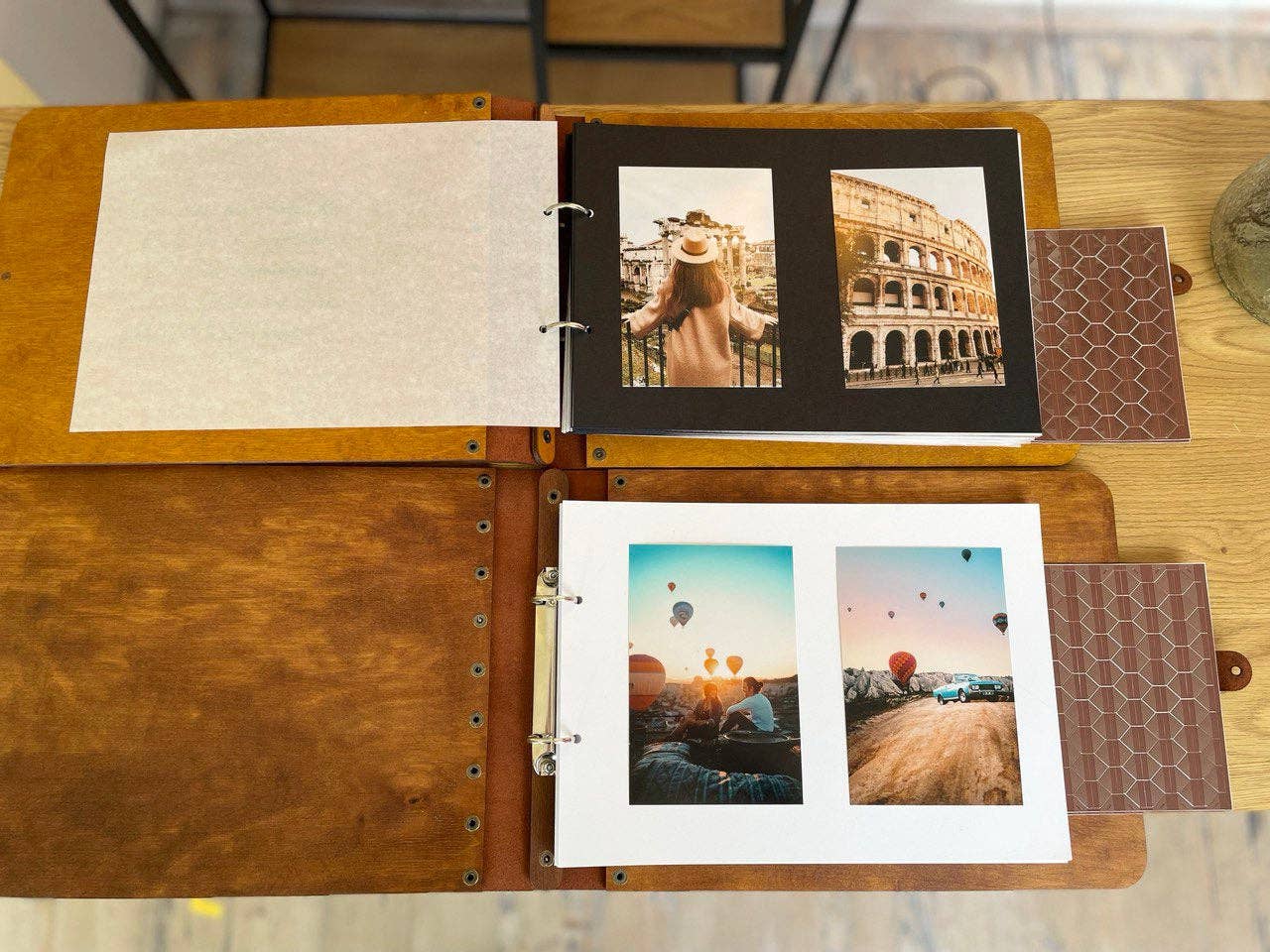 Cherish Deal - Vendita all'ingrosso Album fotografici - Il nostro album fotografico della luna di miele alle Hawaii in pelle Il nostro libro delle avventure7