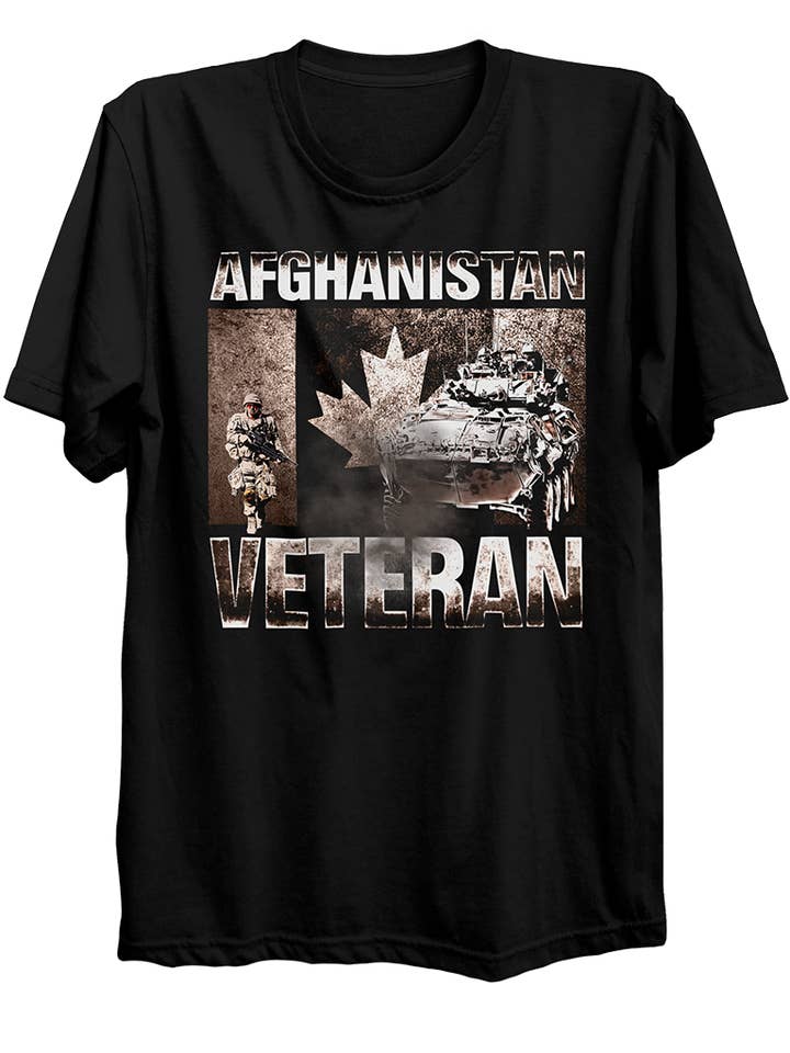 T-Shirt für afghanische Veteranen für den Großhandel von Canada for Victory