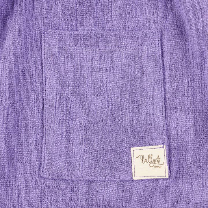 Lally Things - Vente Pantalon – enfant - Pantalon sarouel violet unisexe pour enfants3