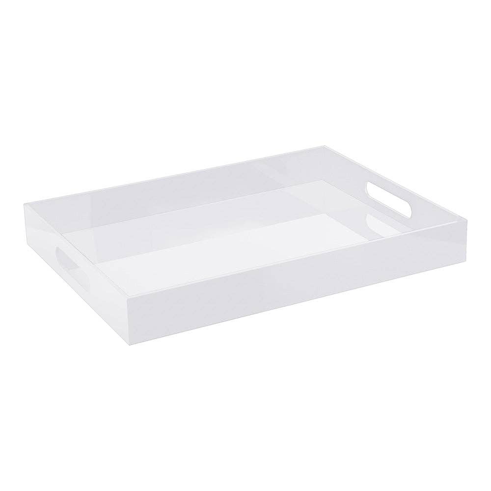 Boker-Tov Shalom - Wholesale Serving Tray - Elegant Lucite Tray3