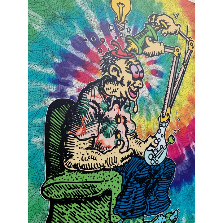 StonerDays Apparel - Wholesale Art print - Enlightenment Canvas Print 20 x 30" (Signed 1 of 1)6