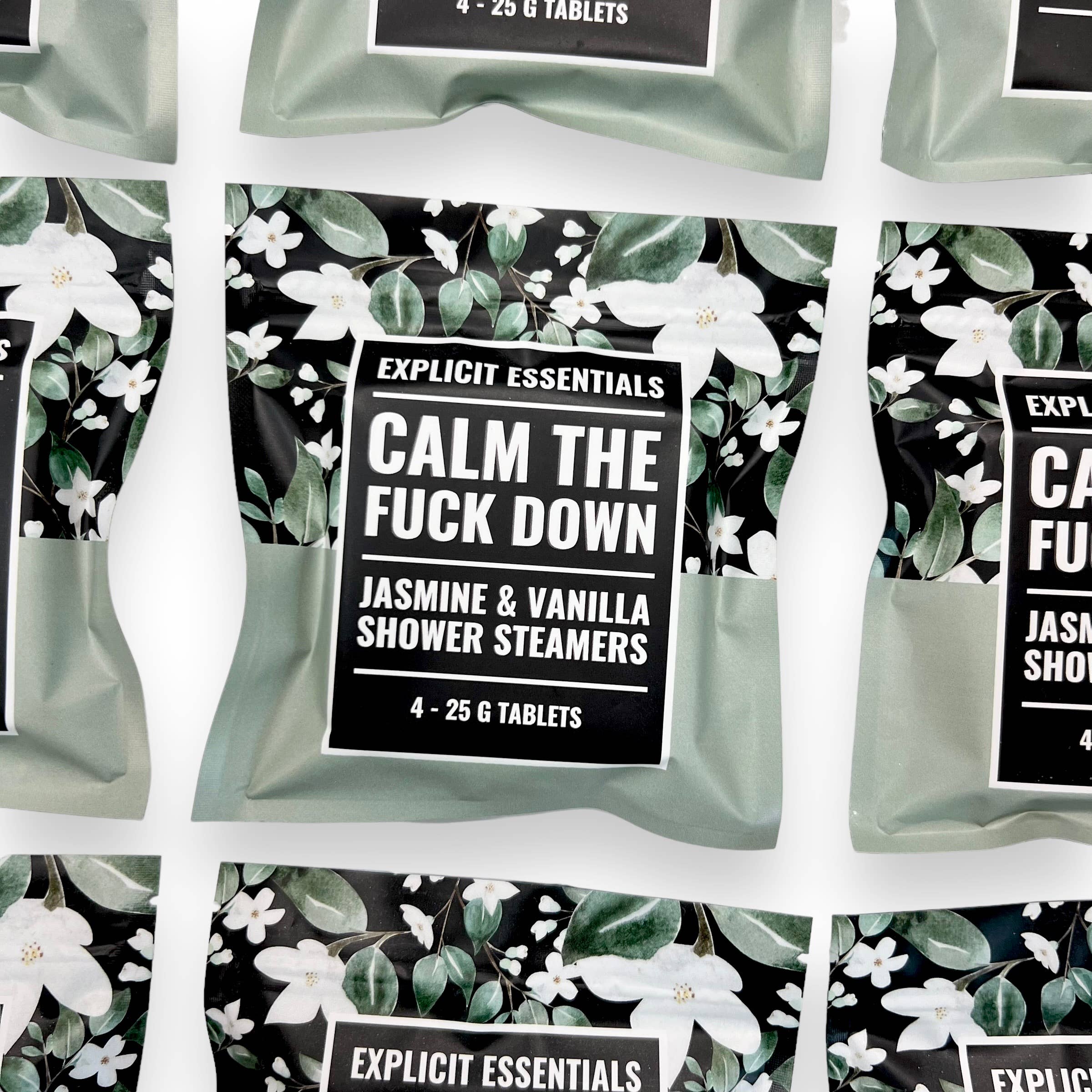 Explicit Essentials - Wholesale Shower Steamer/Bomb - Calm TF Down Shower Steamers7