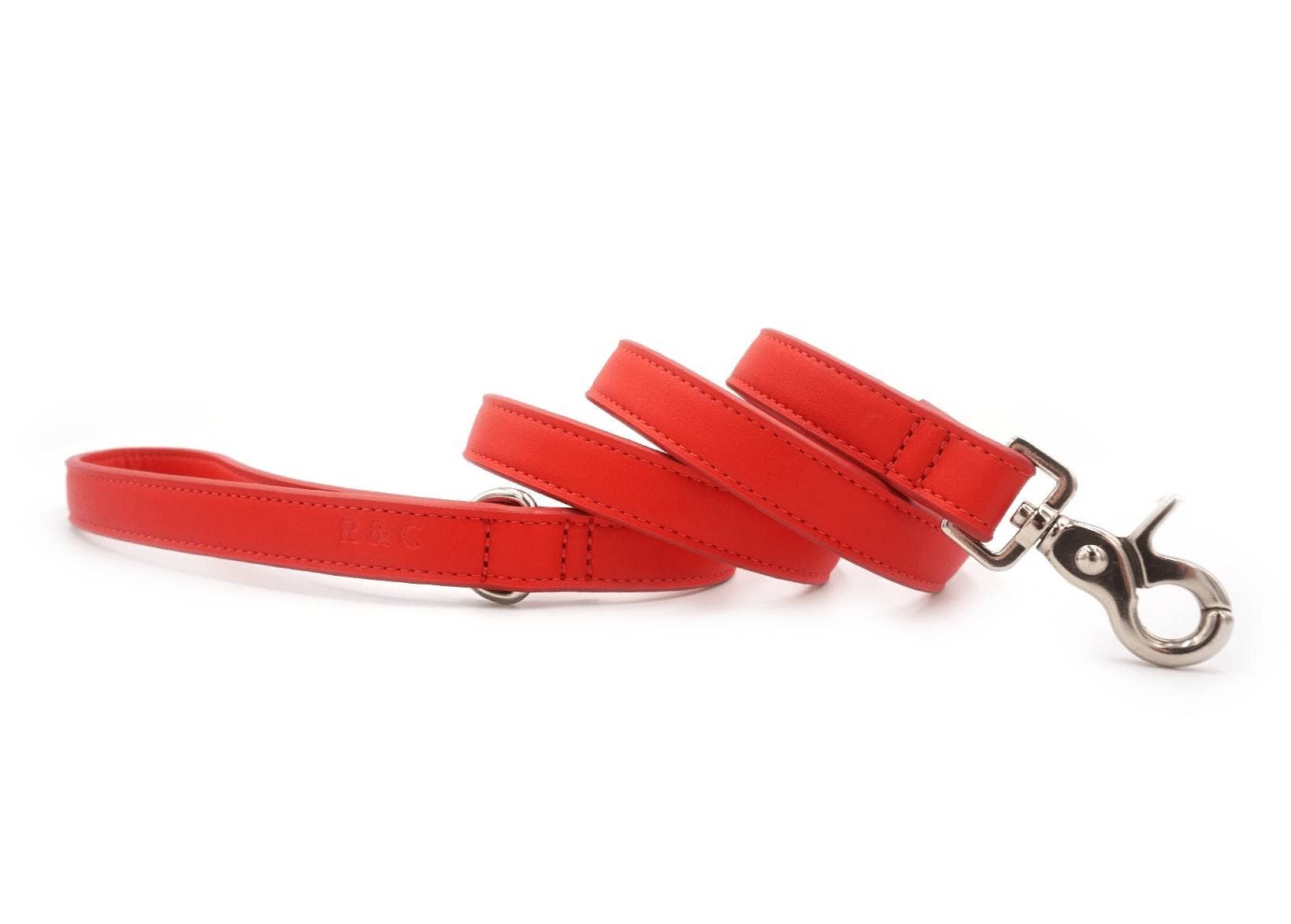 Ralph & Co – wholesale Pet leash – Dog – Red Leather Dog Lead0