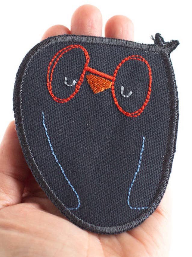 Kniepleister "Uil" voor wholesale door Halfbird