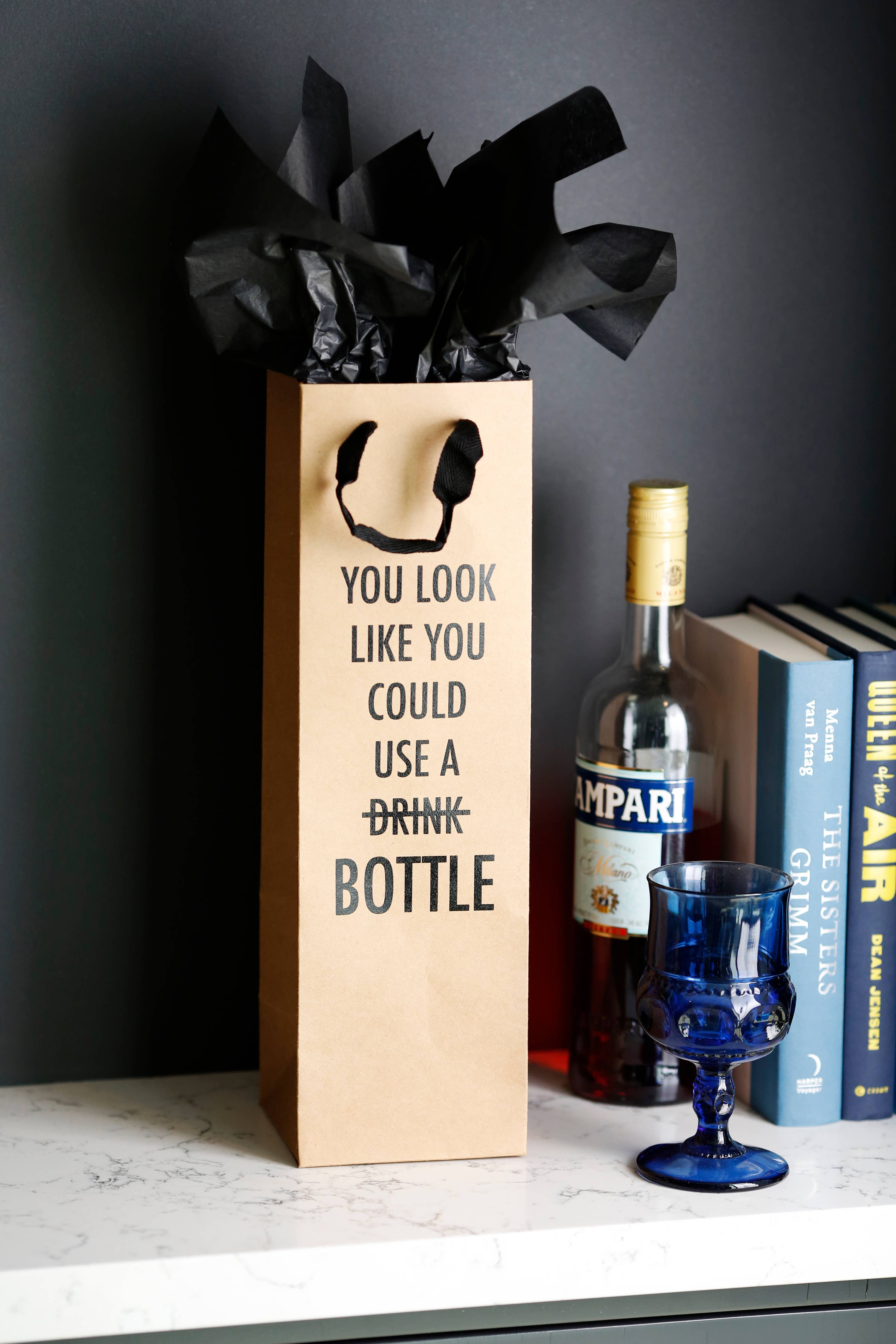 Pretty Alright Goods - Wholesale Wine Gift Bag - Use a Bottle Wine Bag1